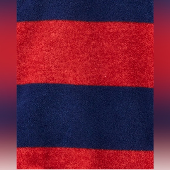 NWOT Baby 1-Piece Football Fleece Footie PJs Size 4T - Picture 3 of 3